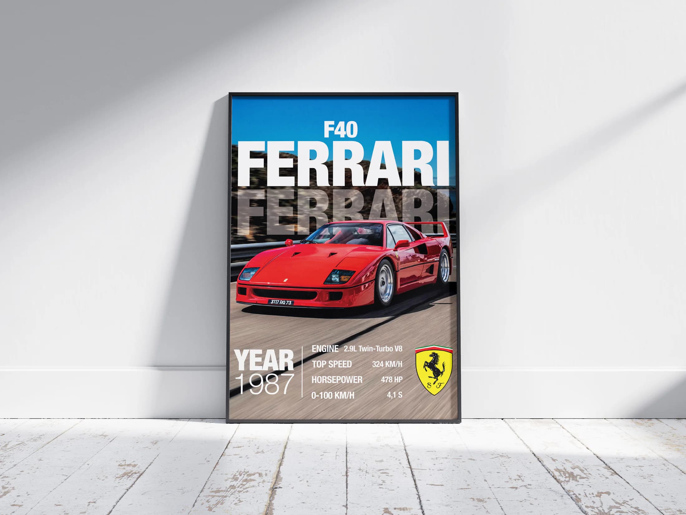 Ferrari F40 — изглед 1